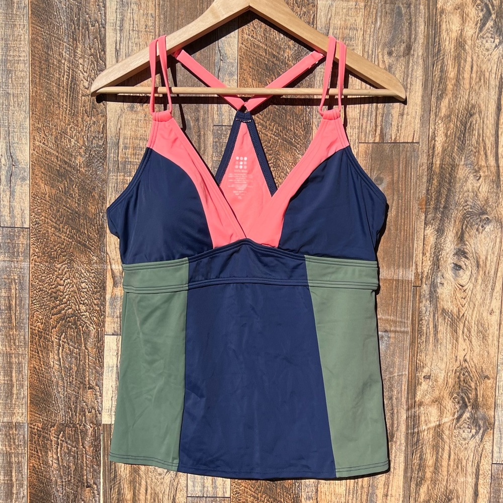 NEW Title Nine Bikini Swimsuit Swim Complete Set Top + Bottom